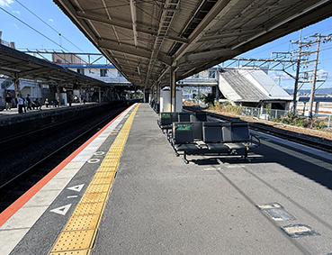 東海道線 石山駅