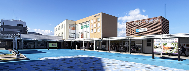 東海道線 石山駅