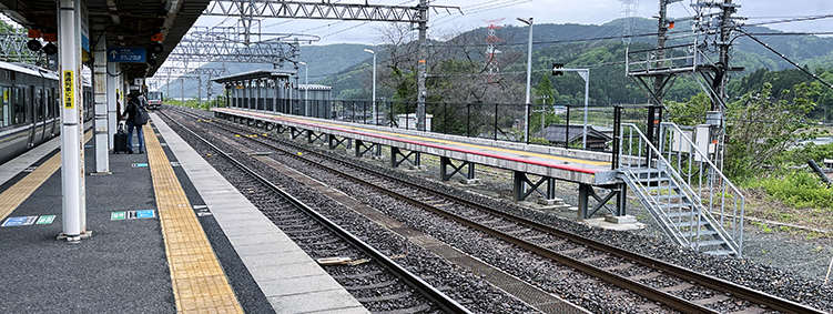 北陸線 近江塩津駅