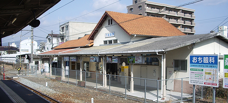 可部線 下祇園駅 旧駅舎