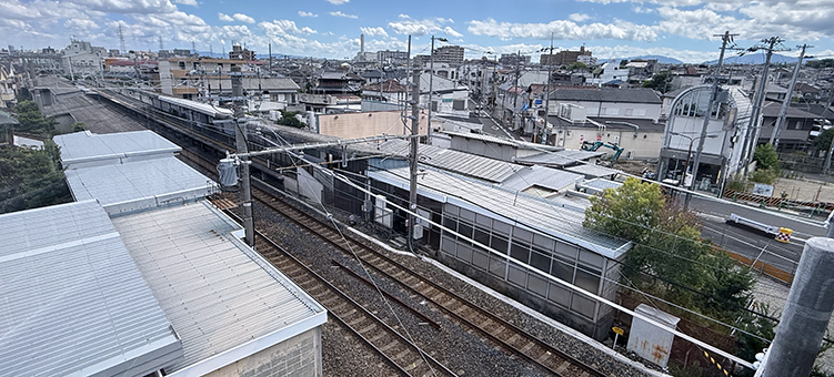 阪和線 北信太駅