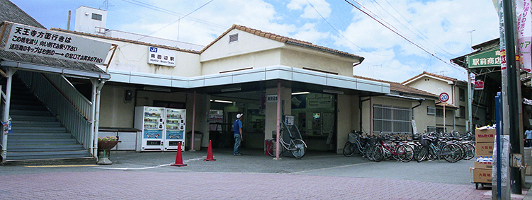 南田辺駅 旧駅舎