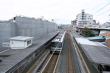 南田辺駅 旧駅舎