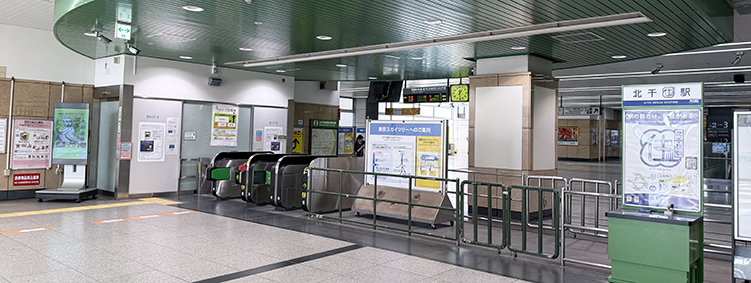 常磐線 北千住駅