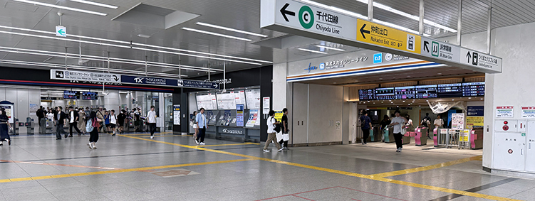 常磐線 北千住駅