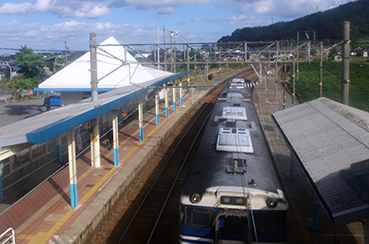 鼠ケ関駅
