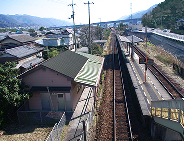 土讃線 佃駅