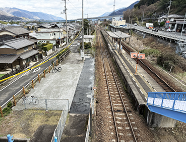 土讃線 佃駅