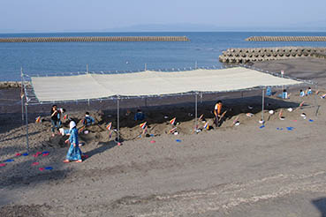 指宿駅 砂むし会館「砂楽」
