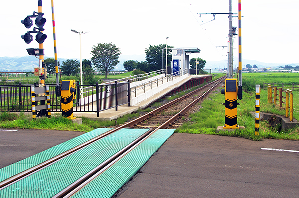 田んぼアート駅