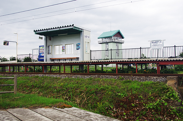 田んぼアート駅
