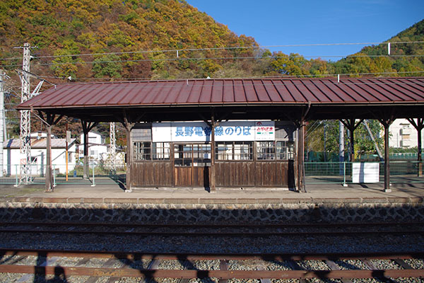 長野電鉄屋代駅
