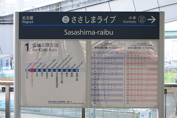 ささしまライブ駅